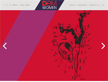 Tablet Screenshot of democraticwomenofmadisoncounty.com